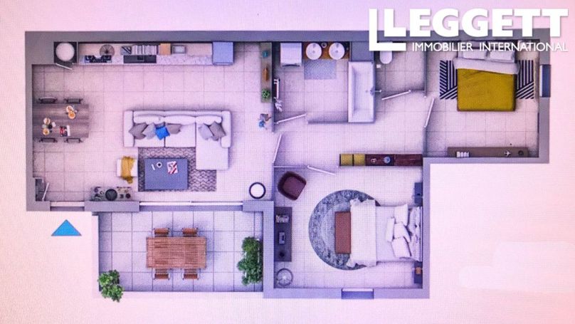 A louer APPARTEMENT NEUF T3 7 M2 NIMES