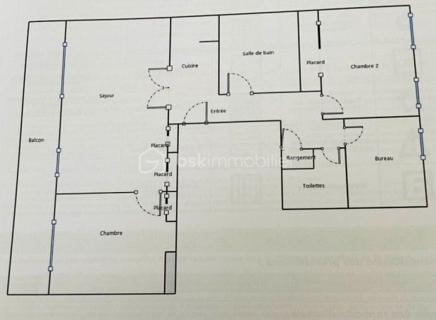 APPARTEMENT T4 76 M2 TERRASSE PIEDS DANS L'EAU LA BAULE ESCOUBLAC