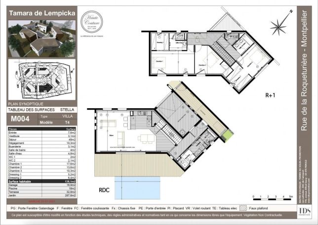 A louer MAISON CONTEMPORAINE MONTPELLIER