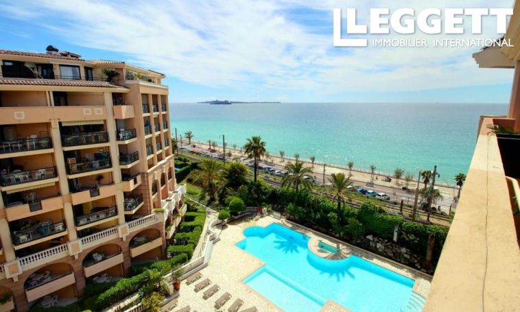 A vendre Appartement 2 piÃ¨ces avec 2 terrasses vue mer et parking- Cannes la Bocca
