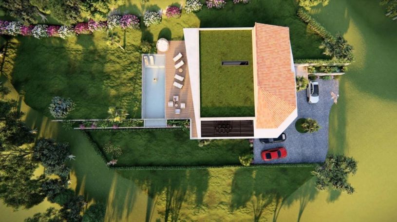 A vendre Villa avec vue mer panoramique et projet d'agrandissement - Proche de Mandelieu