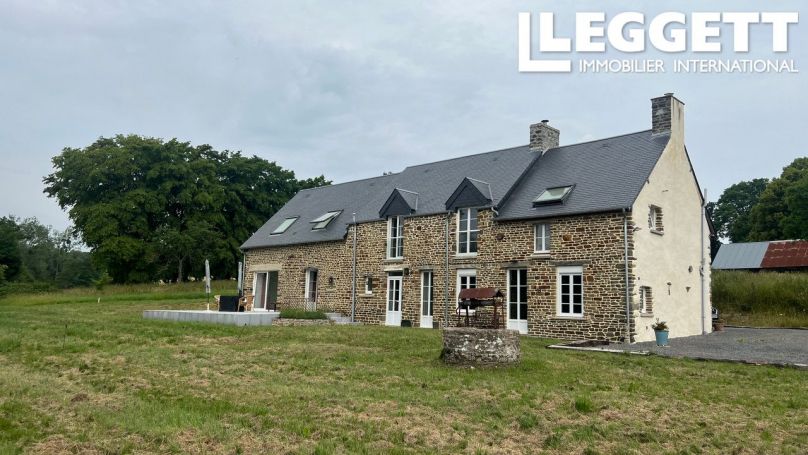 A vendre Jolie maison en pierre avec grand terrain et dÃ©pendance, prÃ¨s du village de Vassy 14410 Valdalliere