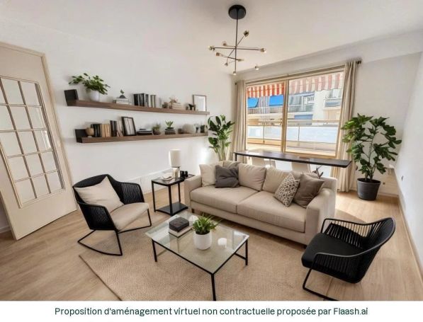 A louer APPARTEMENT T2 65 M2 TERRASSE BORD DE MER ANTIBES