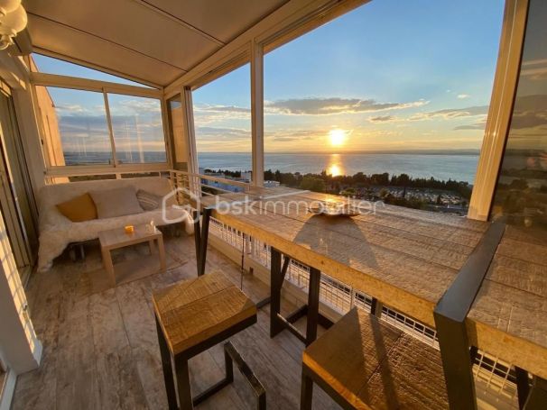 APPARTEMENT T2 49 M2 TERRASSE VUE MER SETE