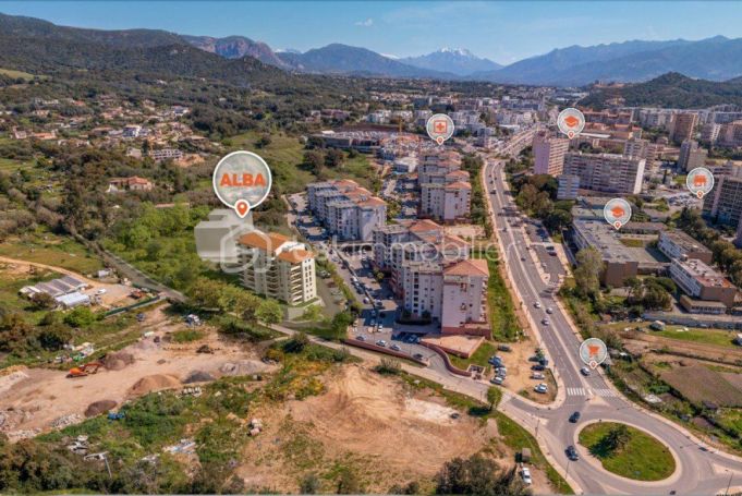 STUDIO  37 M2 TERRASSE BORD DE MER AJACCIO