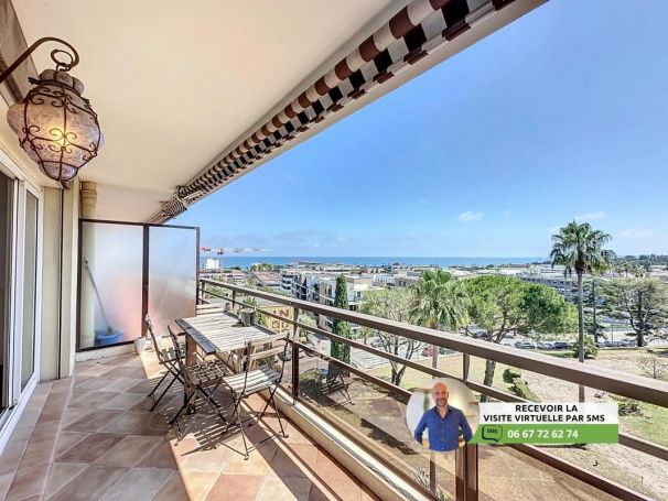 APPARTEMENT T3 65 M2 TERRASSE VUE MER VILLENEUVE LOUBET