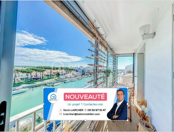 APPARTEMENT T2 39 M2 BORD DE MER PALAVAS LES FLOTS