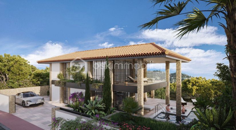 MAISON  D'ARCHITECTE BORD DE MER CANNES