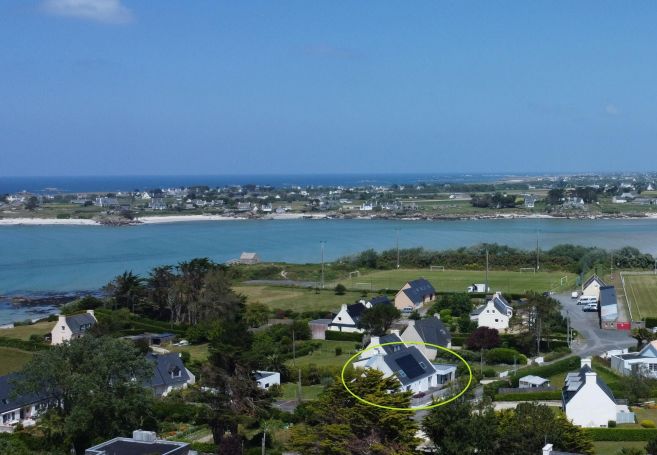 vente maison contemporaine - accès à la mer - piscine COUVERTE -Guisseny