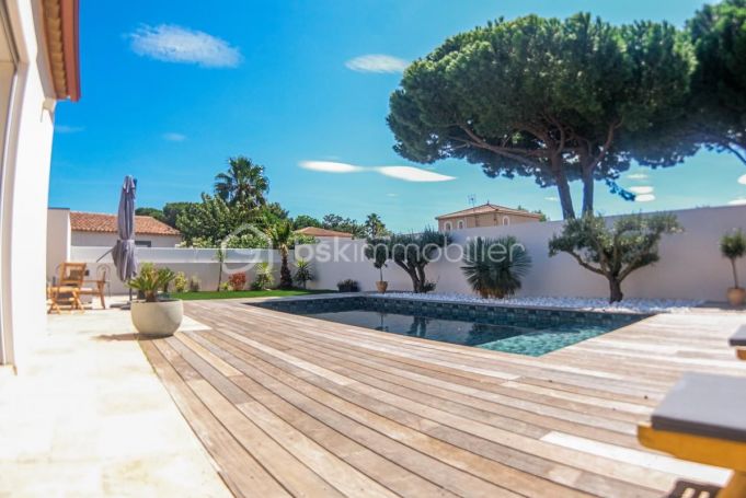 MAISON  4 PIECES 130 M2 PLAGE à PIED GRAU D AGDE