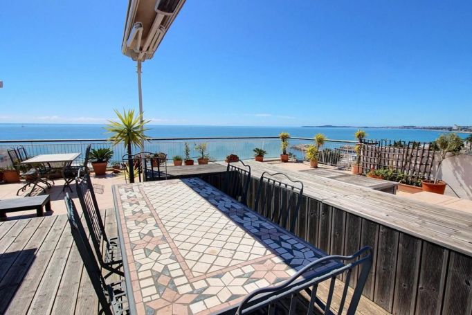 APPARTEMENT T3 75 M2 TERRASSE VUE MER CAGNES SUR MER