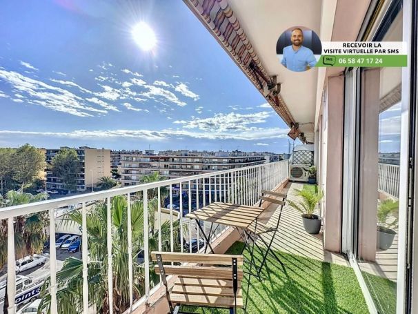 APPARTEMENT T3 57 M2 TERRASSE VUE MER CAGNES SUR MER