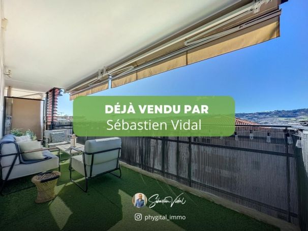 APPARTEMENT T3 55 M2 TERRASSE BORD DE MER NICE