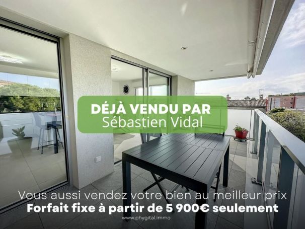 APPARTEMENT T3 66 M2 TERRASSE BORD DE MER SAINT LAURENT DU VAR