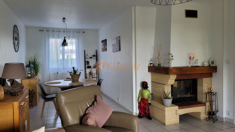 A vendre MAISON 4 PIECES 72 M² PLAIN PIED Fauville-en-Caux