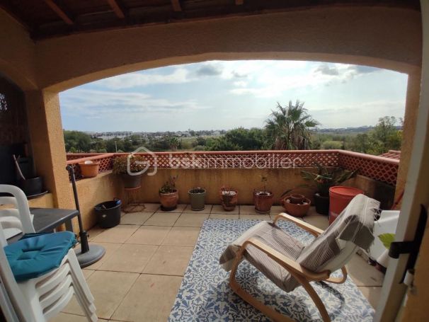 APPARTEMENT DUPLEX T3 68 M2 TERRASSE PLAGE à PIED CANET EN ROUSSILLON