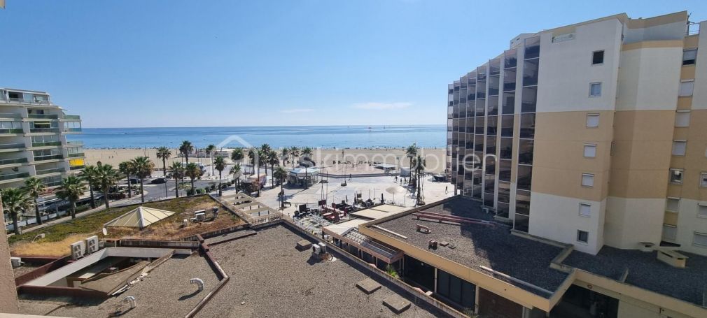 APPARTEMENT T2 25 M2 VUE MER CANET EN ROUSSILLON