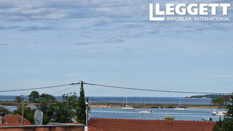 MAISON  D'ARCHITECTE BORD DE MER LEGE CAP FERRET