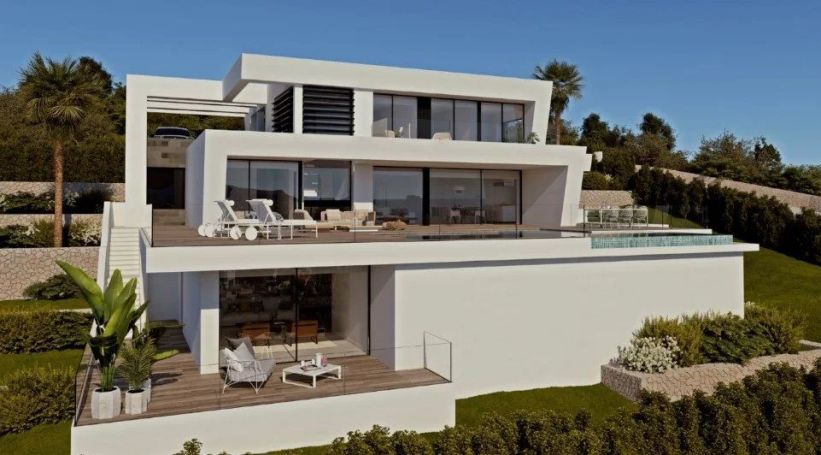 A vendre Splendide villa avec une vue spectaculaire sur la mer 749 M² CUMBRE DEL SOL