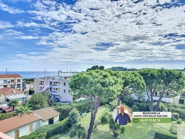 APPARTEMENT T3 54 M2 TERRASSE VUE MER ANTIBES