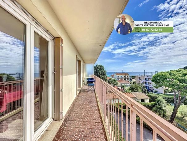 APPARTEMENT T3 54 M2 TERRASSE VUE MER ANTIBES