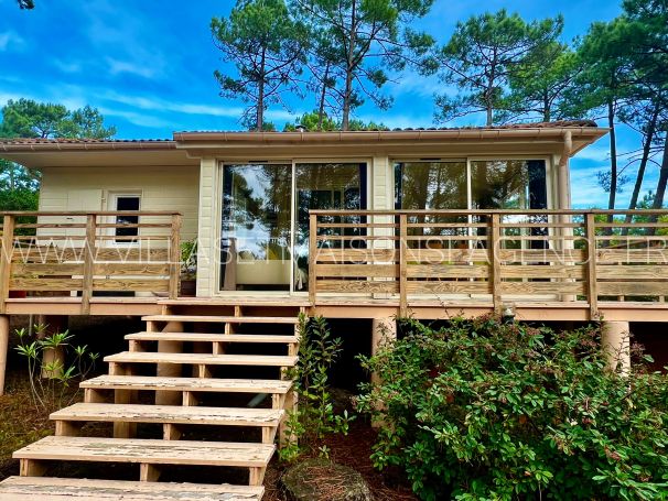 A vendre belle propriete en bois 5 pieces 76 m²  LE PORGE