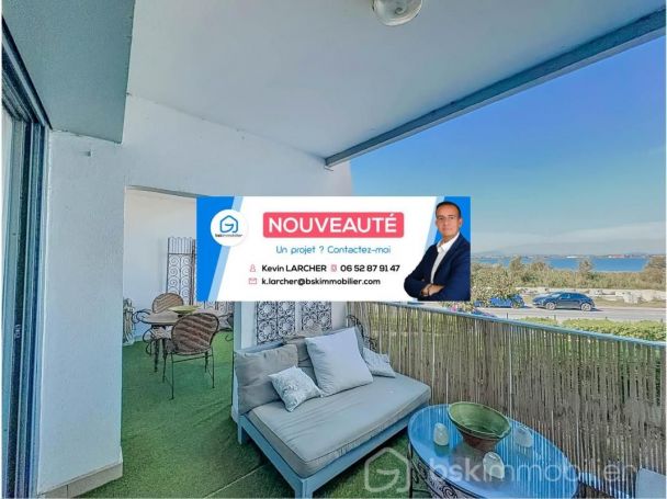 APPARTEMENT T2 52 M2 TERRASSE BORD DE MER PALAVAS LES FLOTS