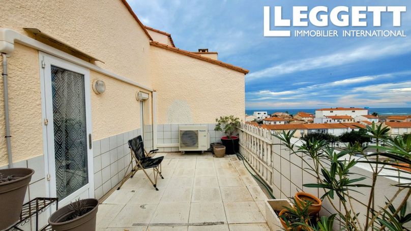 APPARTEMENT DUPLEX T4 66 M2 TERRASSE PIEDS DANS L'EAU LE BARCARES