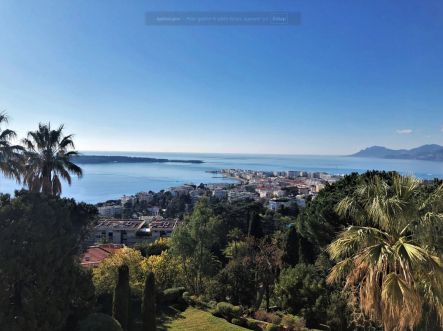 VASTE APPARTEMENT T3 118 M² VUE MER Cannes