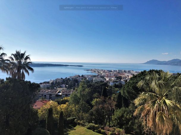 A vendre VASTE APPARTEMENT T3 118 M² VUE MER Cannes