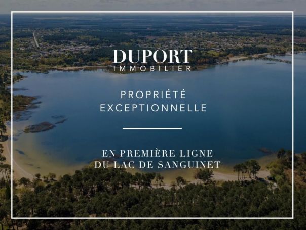 A louer MAISON D'ARCHITECTE BORD DE MER SANGUINET