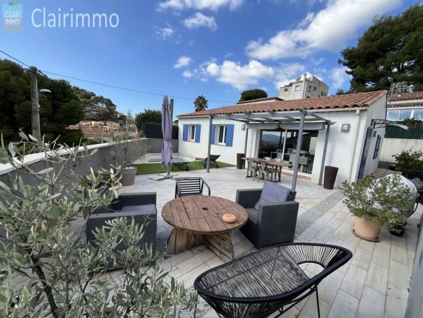 A vendre MAISON T4 DE PLAIN PIED /  CHATEAU-GOMBERT / PISCINE / GARAGE 13013 Marseille 13Eme