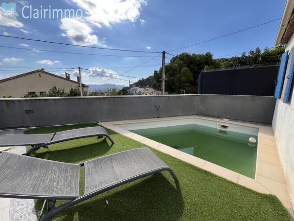 A vendre MAISON T4 DE PLAIN PIED /  CHATEAU-GOMBERT / PISCINE / GARAGE 13013 Marseille 13Eme