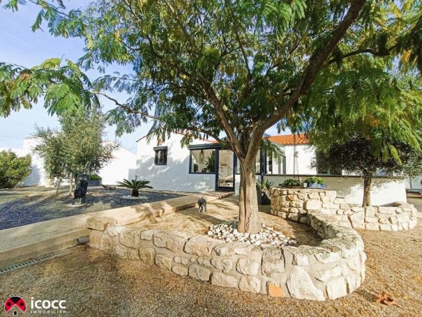 A vendre Maison 108m² habitables, 4 chambres, joli terrain clos, possibilité garer camping-car 85460 L Aiguillon La Presqu Ile