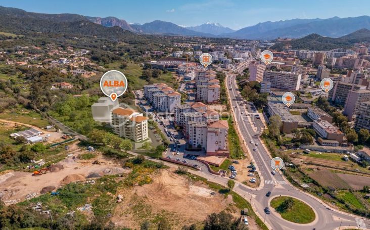 APPARTEMENT T2 49 M2 TERRASSE BORD DE MER AJACCIO