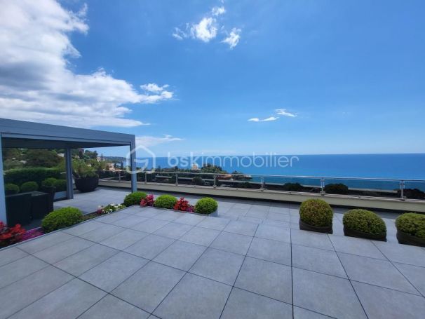 PENTHOUSE DE PRESTIGE T7 344 M2 TERRASSE BORD DE MER ROQUEBRUNE CAP MARTIN