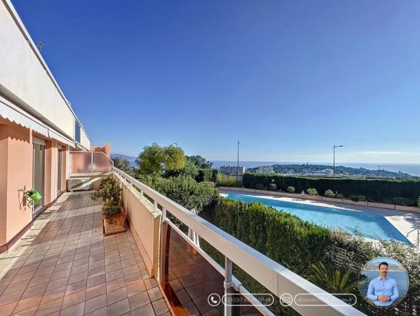 APPARTEMENT DE PRESTIGE T3 65 M2 TERRASSE VUE MER ROQUEBRUNE CAP MARTIN