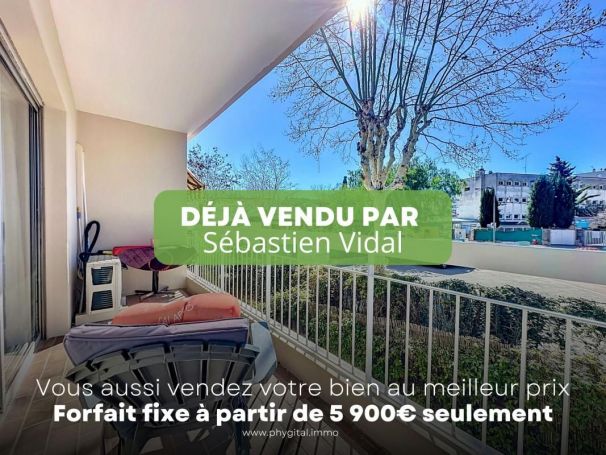 APPARTEMENT T3 67 M2 TERRASSE BORD DE MER VALLAURIS