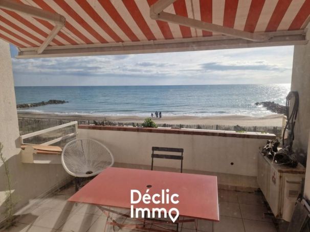 APPARTEMENT DUPLEX T3 45 M2 TERRASSE VUE MER FRONTIGNAN