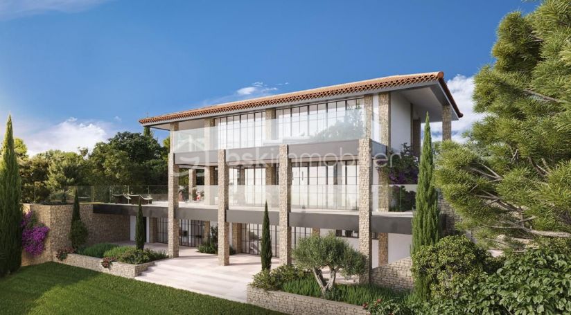 MAISON  D'ARCHITECTE BORD DE MER CANNES