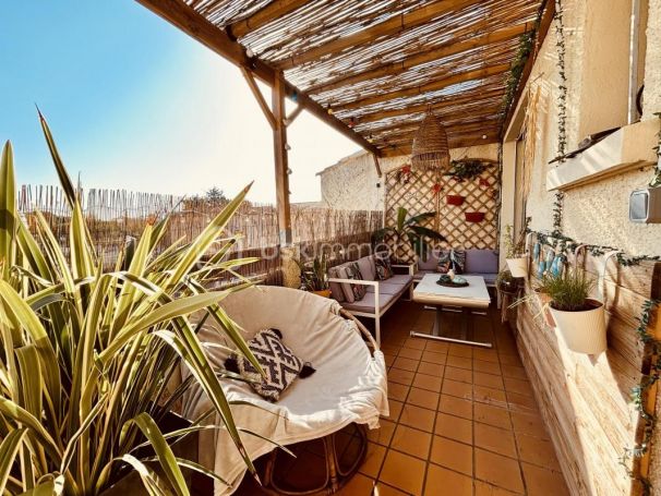 APPARTEMENT T3 70 M2 TERRASSE BORD DE MER AGDE