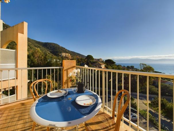 STUDIO  25 M2 TERRASSE VUE MER AJACCIO