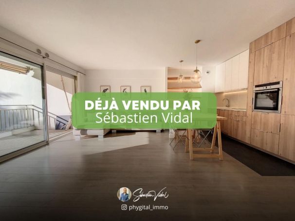 APPARTEMENT T3 63 M2 TERRASSE BORD DE MER CANNES