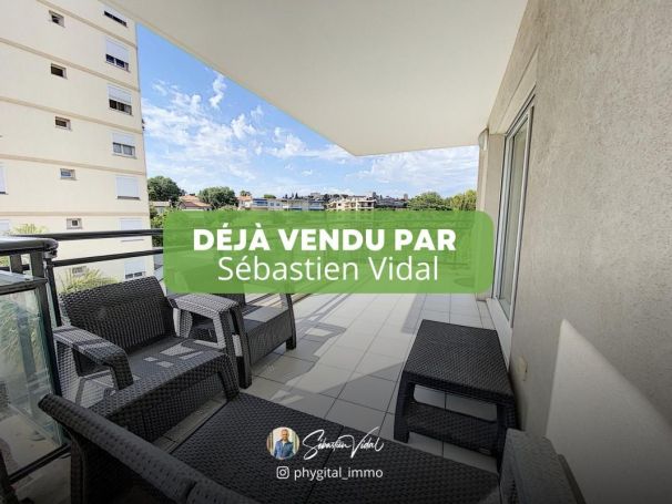 APPARTEMENT T3 73 M2 TERRASSE BORD DE MER ANTIBES