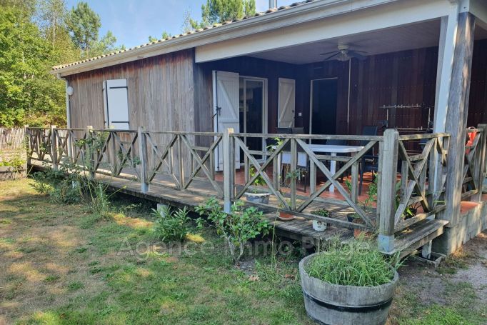 MAISON  BOIS BORD DE MER GRAYAN ET L HOPITAL campagne