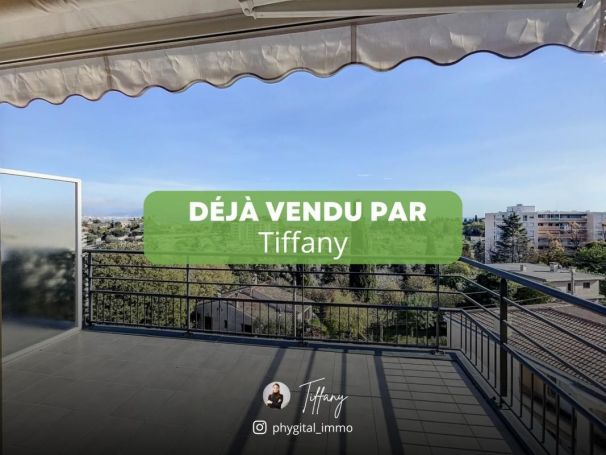 APPARTEMENT T2 45 M2 TERRASSE VUE MER ANTIBES