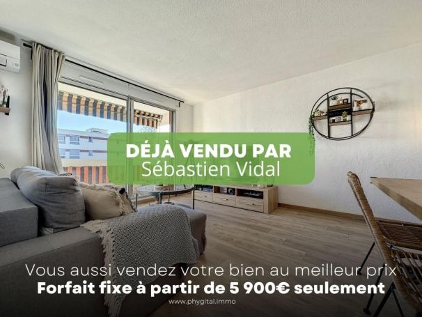 APPARTEMENT T3 67 M2 TERRASSE BORD DE MER SAINT LAURENT DU VAR