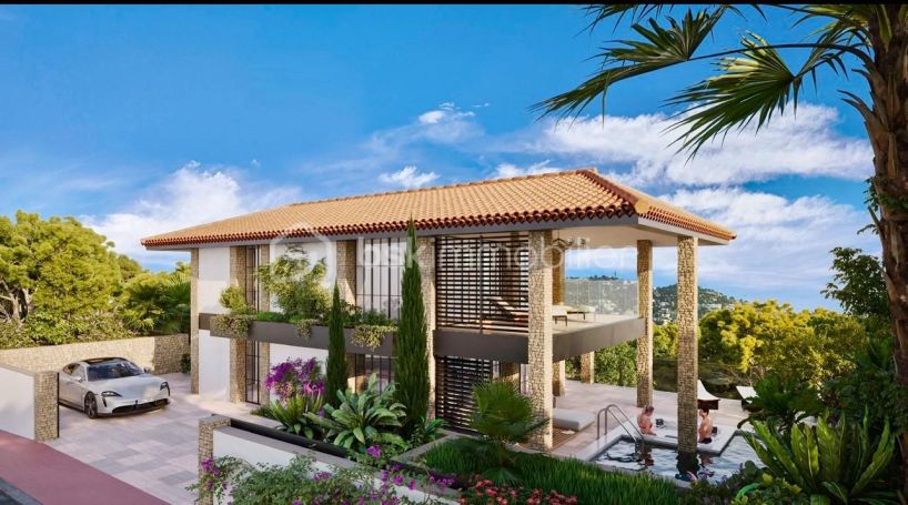 MAISON  D'ARCHITECTE BORD DE MER CANNES