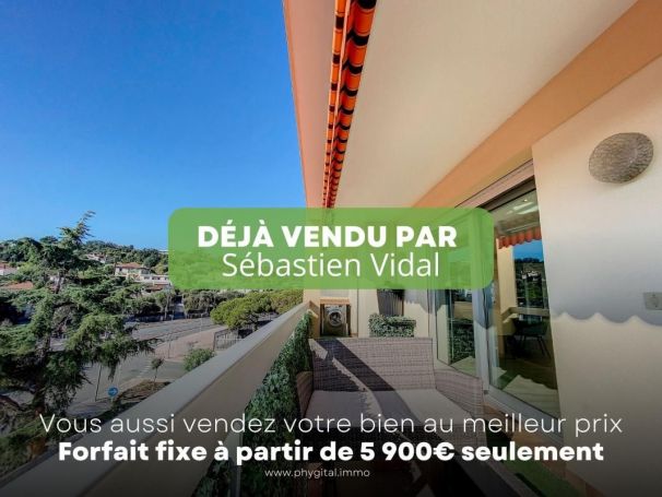 APPARTEMENT NEUF T3 69 M2 TERRASSE BORD DE MER ANTIBES