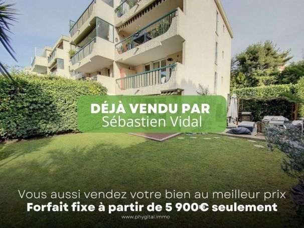 APPARTEMENT T3 62 M2 TERRASSE BORD DE MER ANTIBES